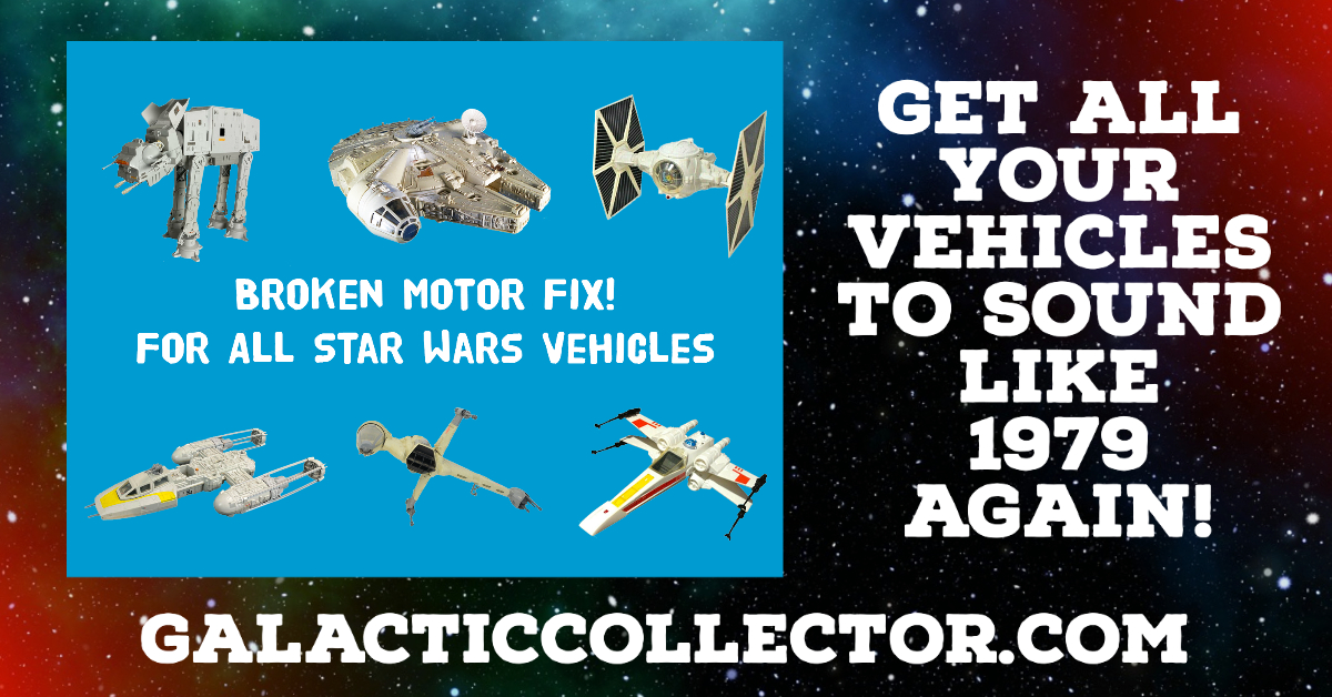 Article art for Fix ANY vintage Star Wars vehicle motor!