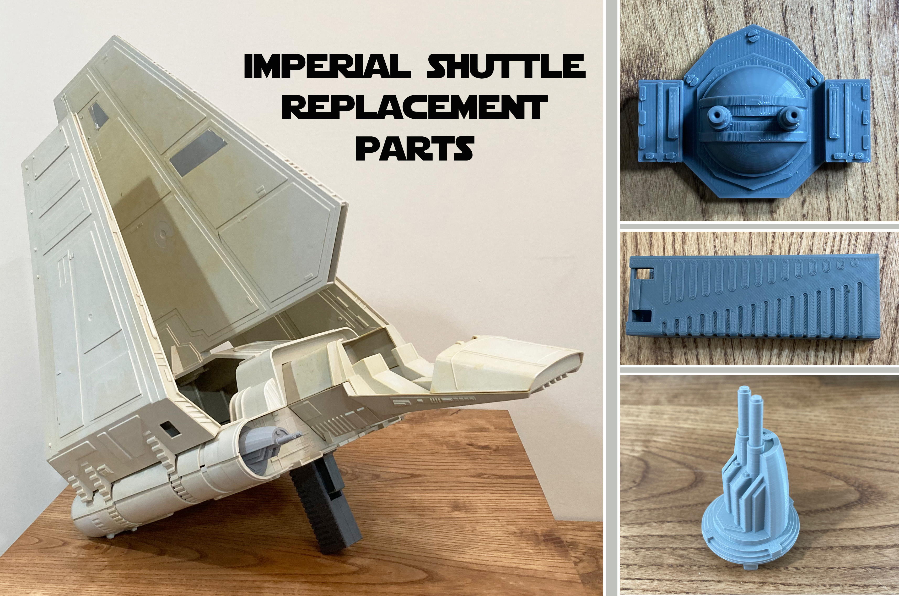 Are you missing parts for your vintage Imperial Shuttle? We sell high quality replacement parts on our eBay store!