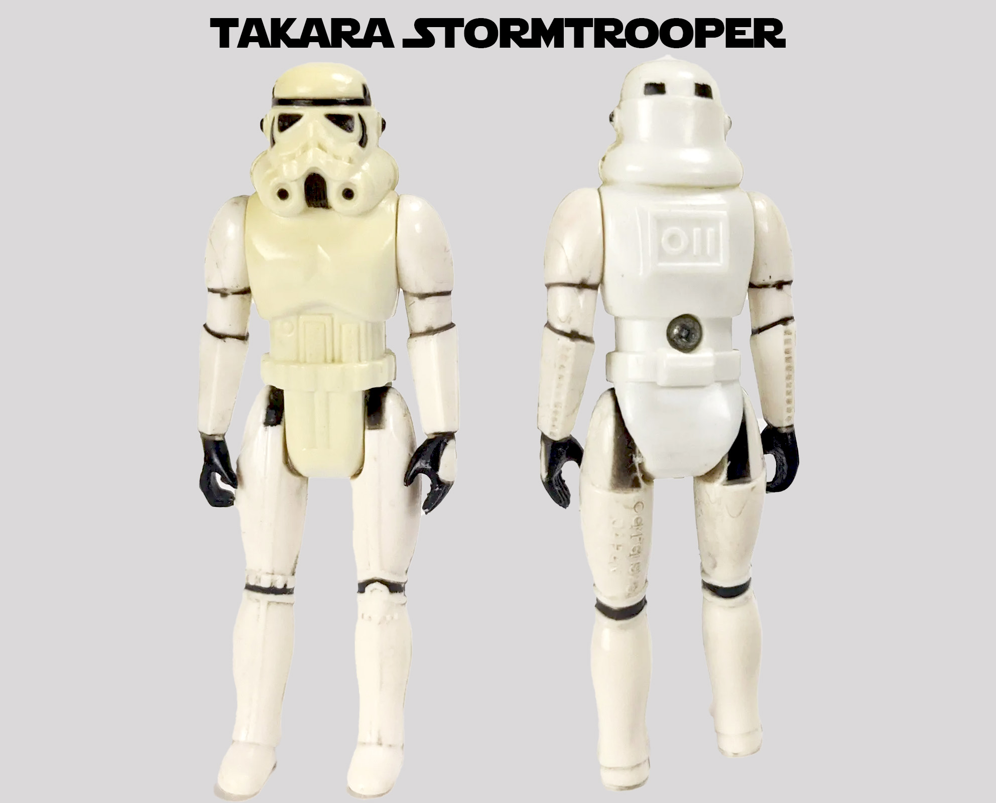 The Takara Stormtrooper is very rare and will be very expensive.