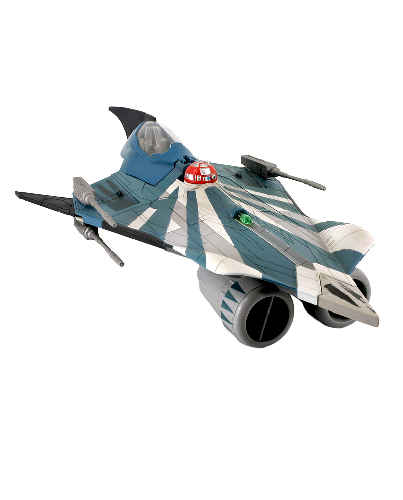The Anakin Skywalker's Modified Jedi Starfighter from the Saga(2003) and TCW (2008) line has a date stamp of 2003 and was released in 2003.