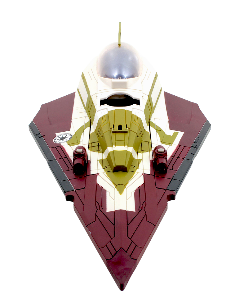The Kit Fisto's Jedi Starfighter from the TCW line has a date stamp of 2008 and was released in 2010.