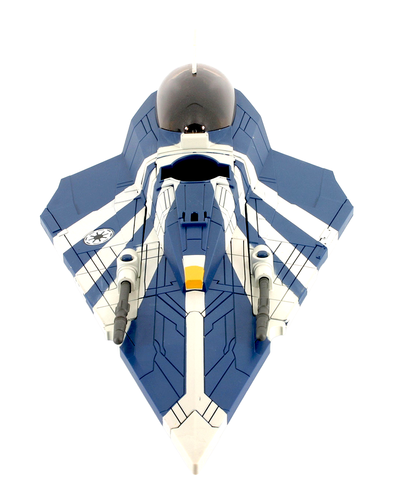 The Plo Koon's Jedi Starfighter from the TCW line has a date stamp of 2008 and was released in 2010.