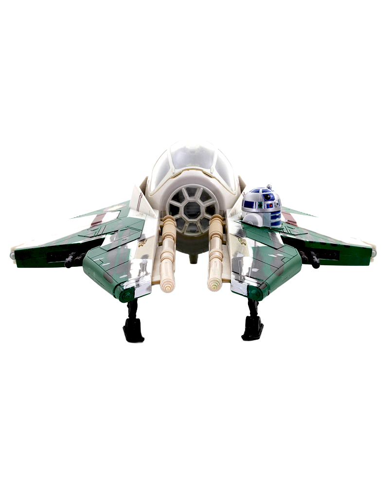 The Anakin’s Jedi Starfighter from the ROTS line has a date stamp of 2004 and was released in 2005.