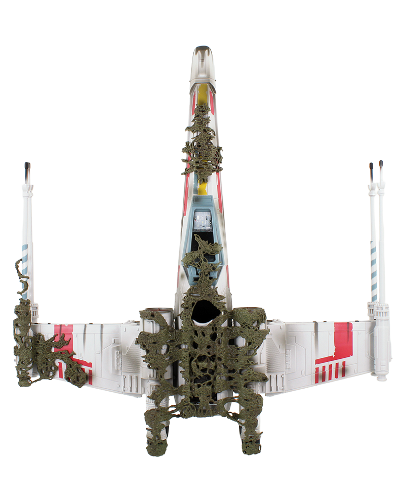 The Luke Skywalker’s X-Wing Dagobah from the The Saga Collection line has a date stamp of 2002 and was released in 2006.