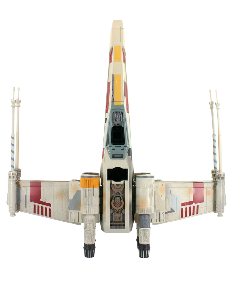 The Death Star Trench Run X-Wing Fighter from the Shadows of the Dark Side line has a date stamp of 2011.